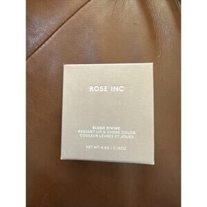 Rose Inc Blush Divine Radiant LIP & CHEEK Color AZALEA Berry .15oz